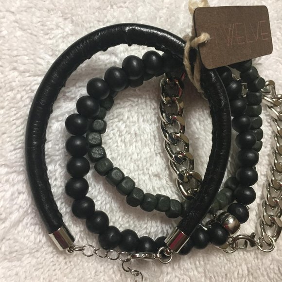 Twelve Brand Set of Four of Men's Bracelets - Picture 2 of 16